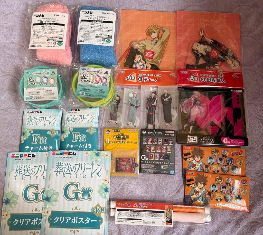 アニメグッズ まとめ売り 150点 以上 100cmダンボール