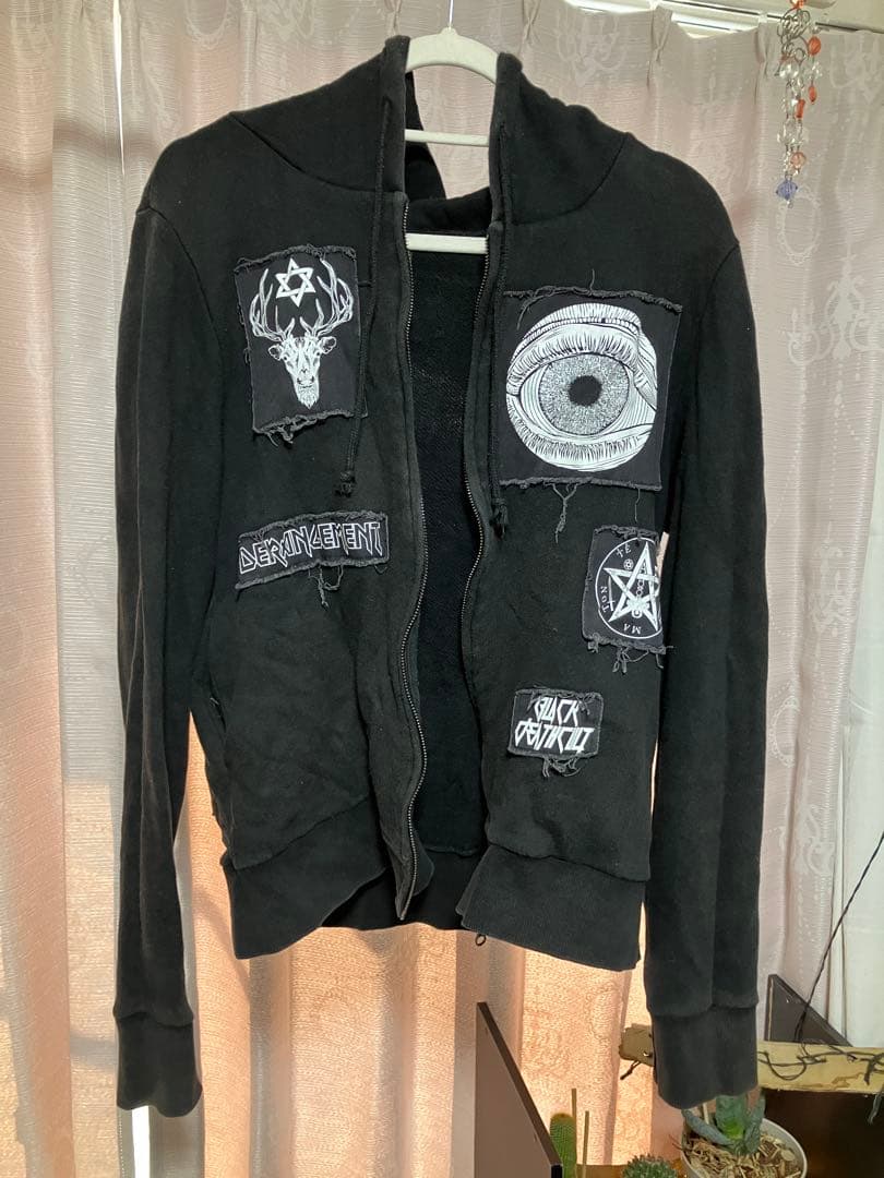 the GazettE THRASHER コラボ パーカーサイズフリー