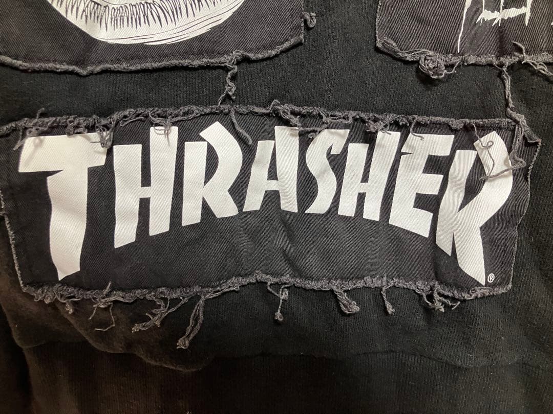 the GazettE THRASHER コラボ パーカーサイズフリー