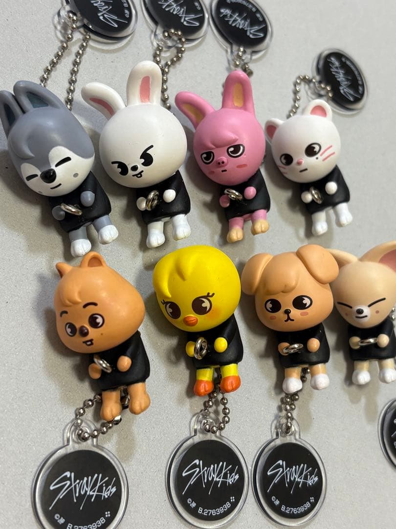 straykids スキズ つまんでつなげてマスコット コンプ 8個セット