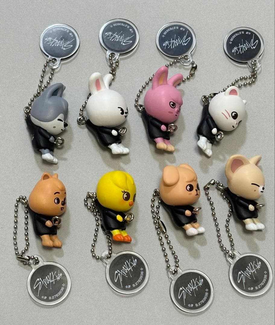 straykids スキズ つまんでつなげてマスコット コンプ 8個セット