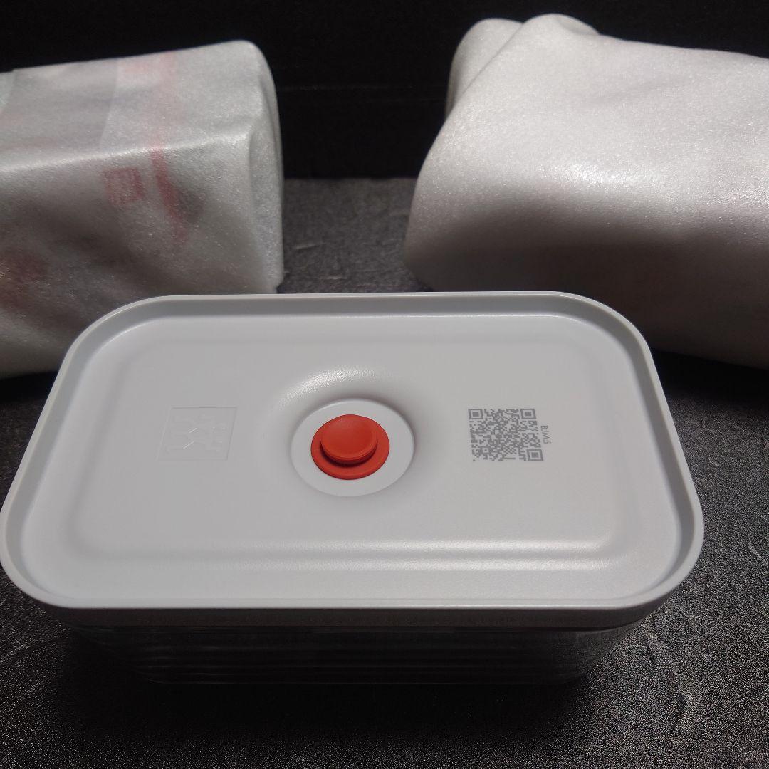 【新品未使用】ツヴィリング ガラス製真空ボックス(M.Sサイズ)　6個セット