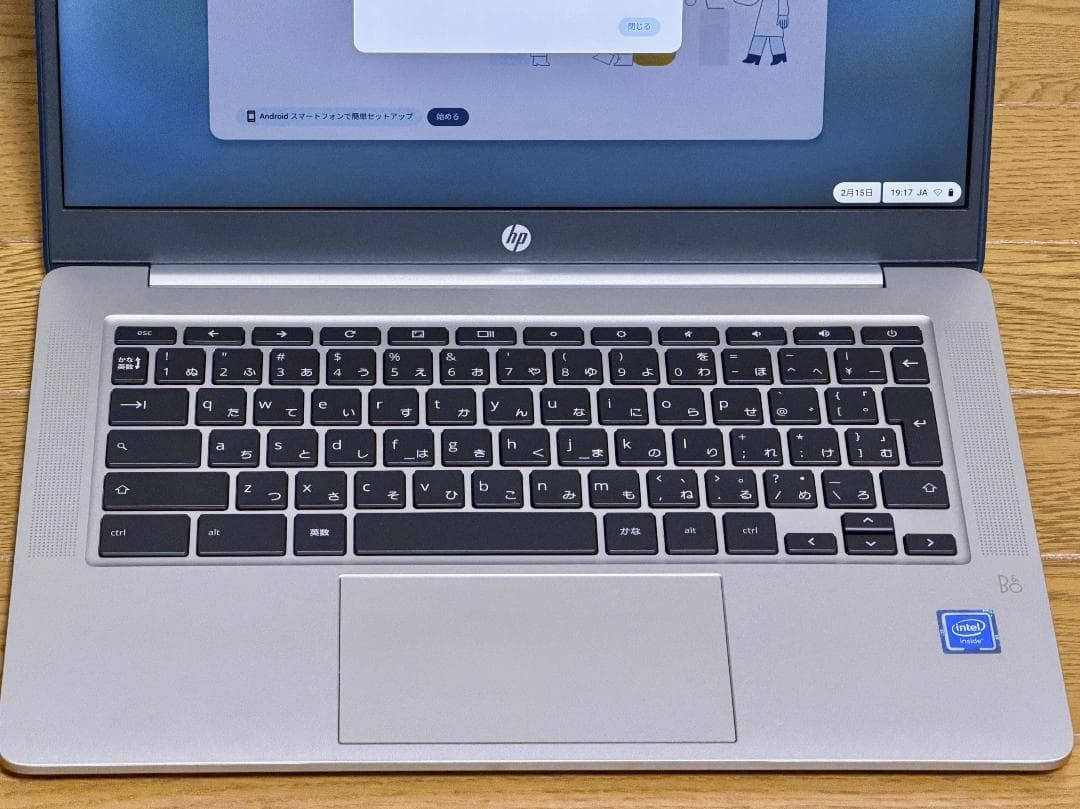 Chromebook HP 14.0型 フルHD 14a 社外ACアダプタ付き