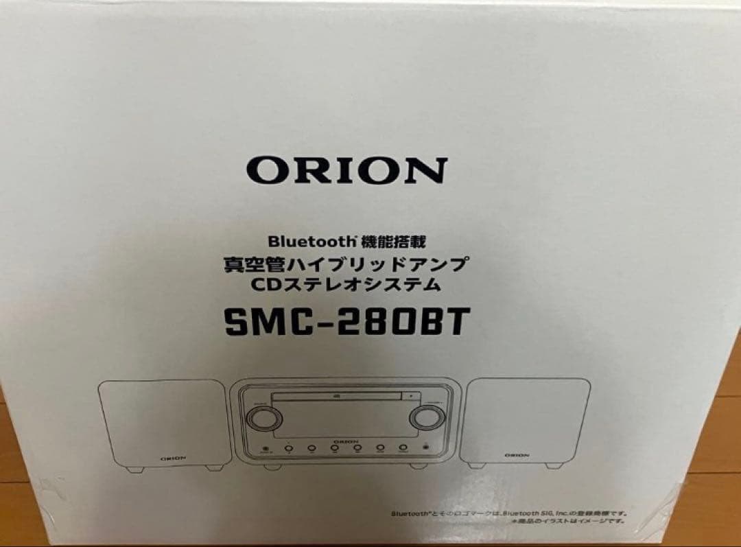 保証書つき 真空管ハイブリッドアンプCDステレオSMC-280BT 新品未開封