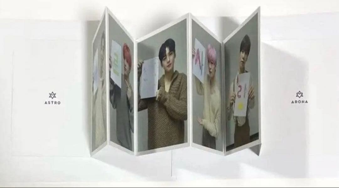 ASTRO AROHA 3期 本国ファンクラブ チャウヌ トレカ ポストカード