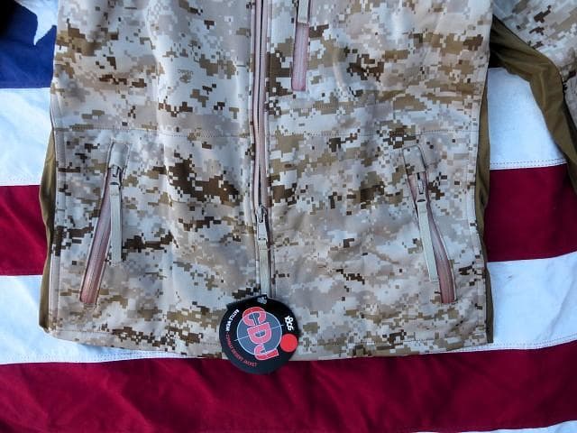 米軍実物　USMC　180S コンバットデザートジャケット S　マーパット　10