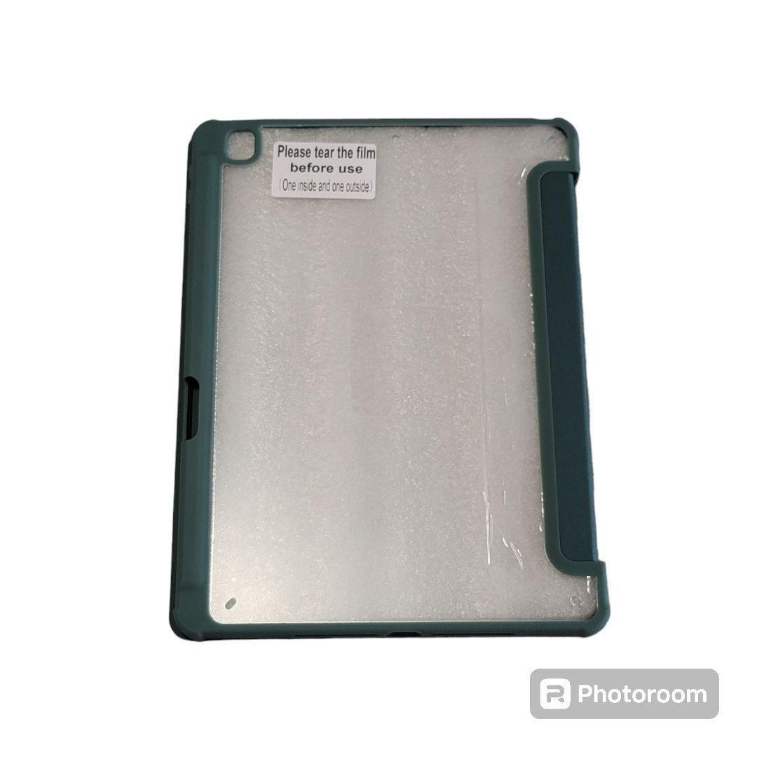 iPad 10.2インチ用ケース TPUバンパー付き ハードバックカバー
