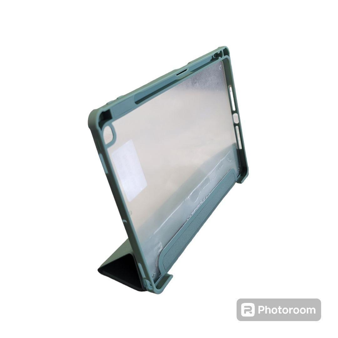 iPad 10.2インチ用ケース TPUバンパー付き ハードバックカバー