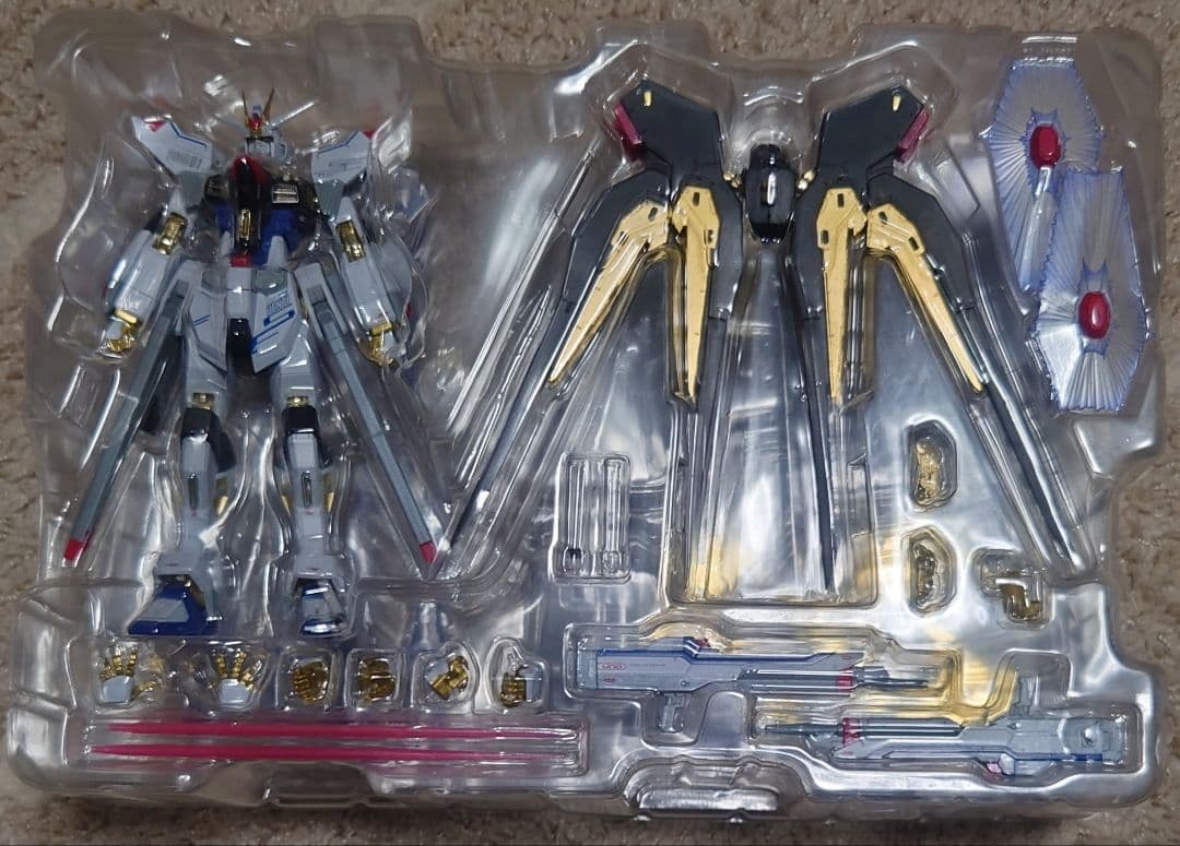 メタルロボット魂旧ストライクフリーダム＆インフィニットジャスティスガンダム