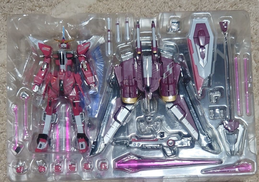 メタルロボット魂旧ストライクフリーダム＆インフィニットジャスティスガンダム