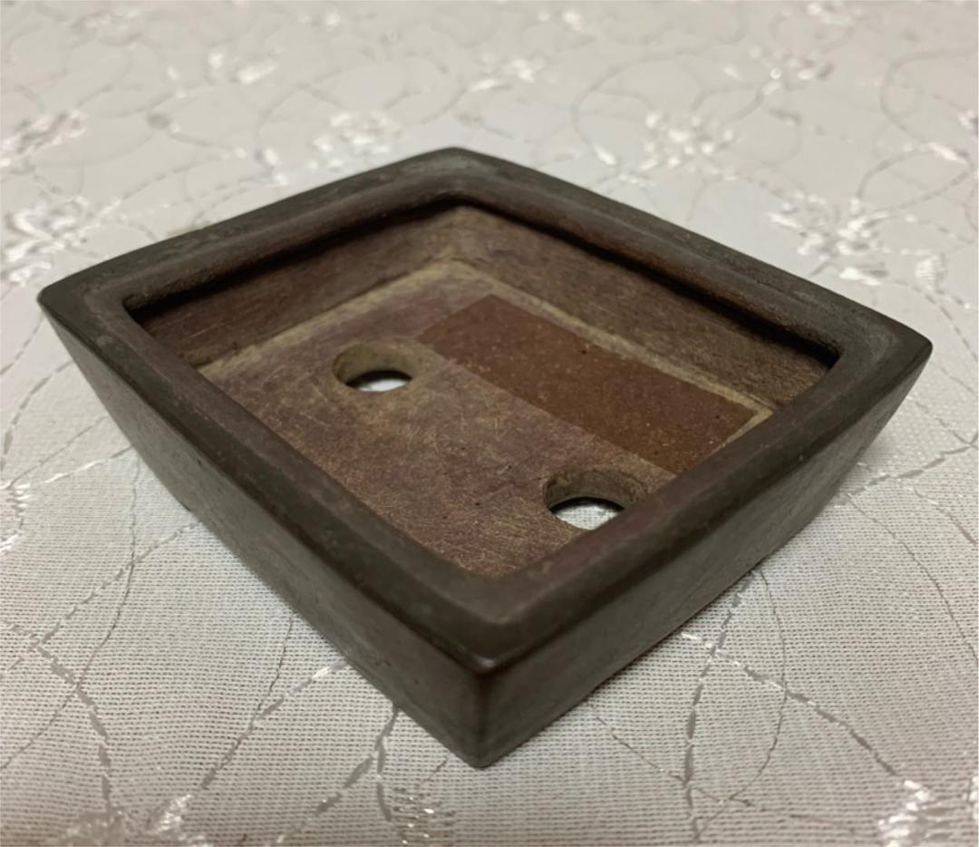 春節セール23日まで町直　長方　盆栽鉢　浅め