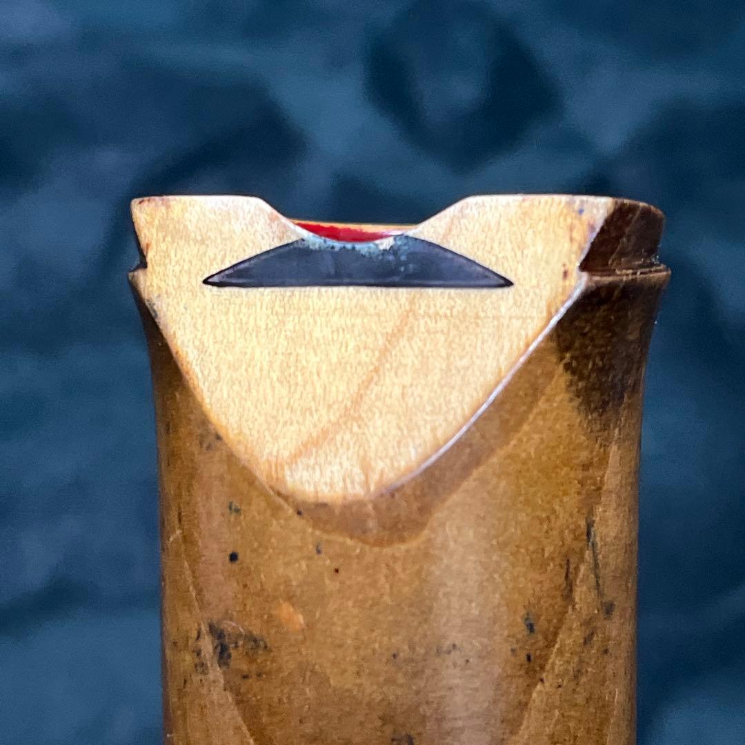 尺八 木管 琴古流 一尺七寸管 【音出し確認済】 中継ぎ固定訳あり格安