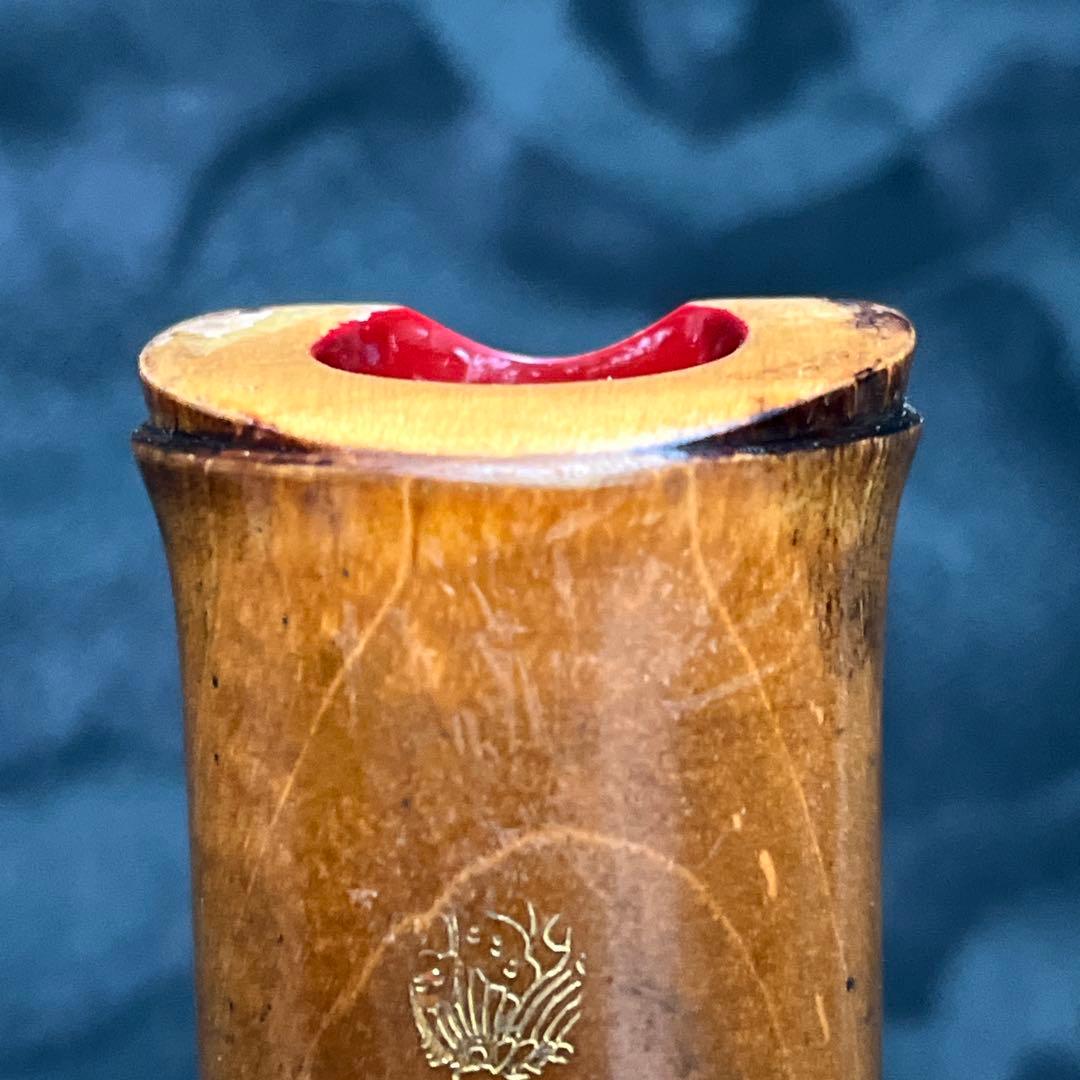 尺八 木管 琴古流 一尺七寸管 【音出し確認済】 中継ぎ固定訳あり格安