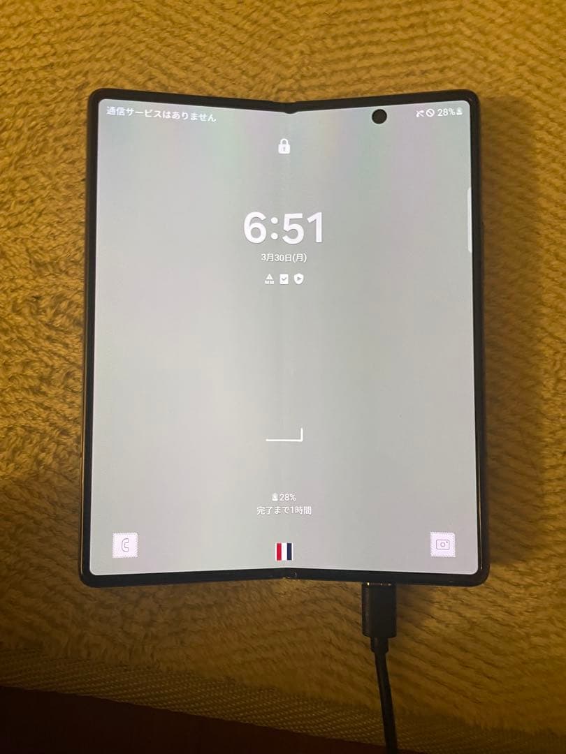 スマートフォン本体 THOM BROWNE galaxy Z Fold2 5G