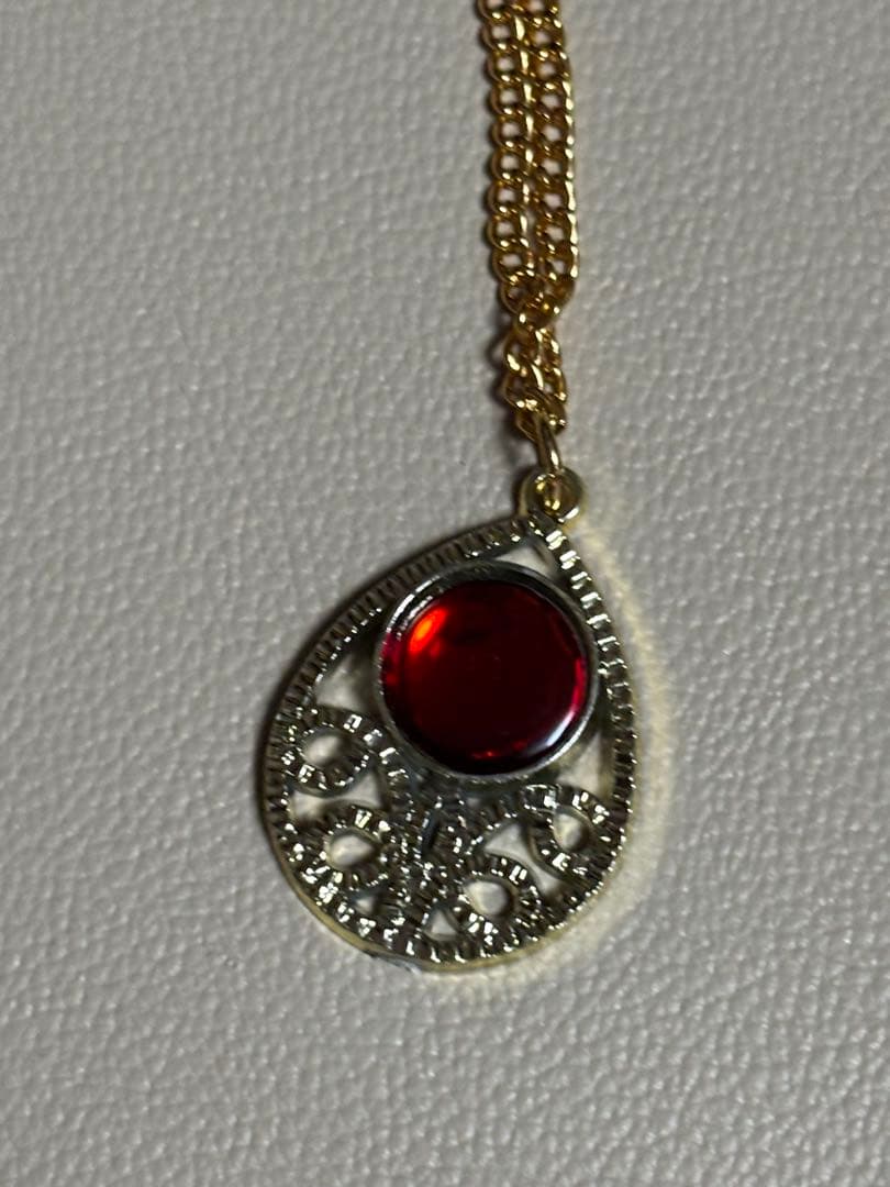 レア　当時物　セボンスター ネックレス レッド　平成レトロ 平成女児