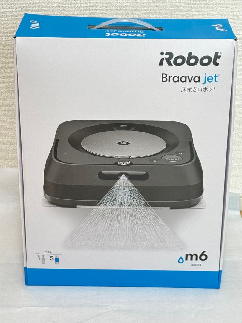 【美品】iRobot ブラーバ ジェット m6 グラファイトブラック