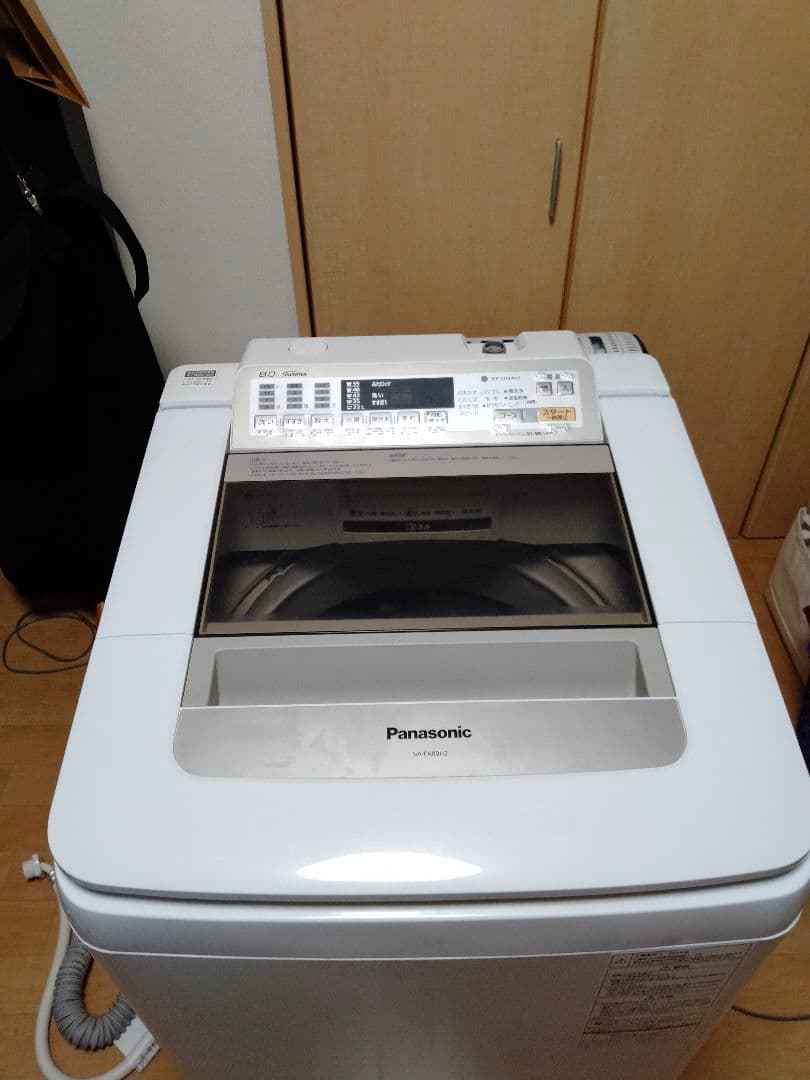 パナソニック 洗濯機　NA-FA80H2 8kg