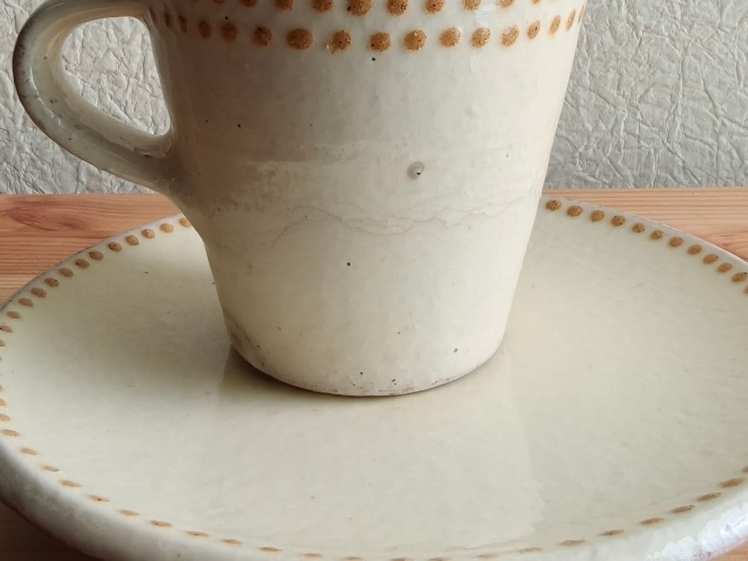 舩木研兒 コーヒー碗皿 カップ&ソーサー　船木　研児