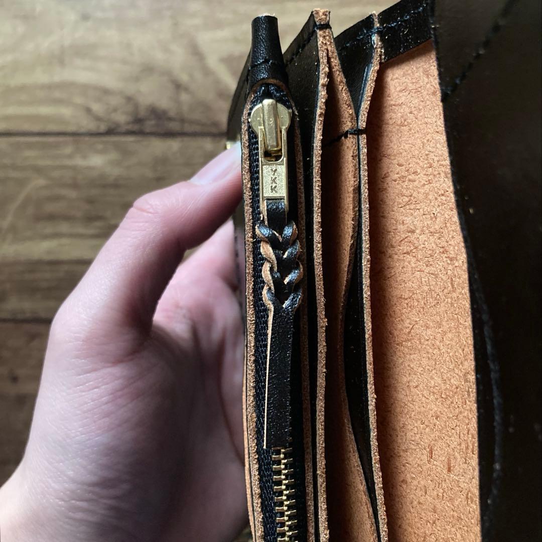 【マリアーティ✨様ご確認用】ミドルトラッカーウォレット【お札を折らずに収納】