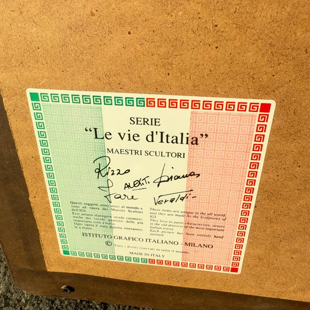 立体絵画 Le vie d’Italia MAESTRI SCULTORI