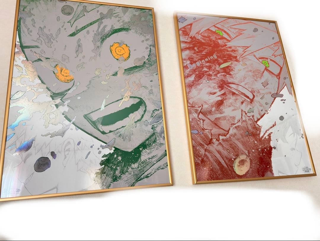 僕のヒーローアカデミア ヒロアカ 原画展 A2ポスター