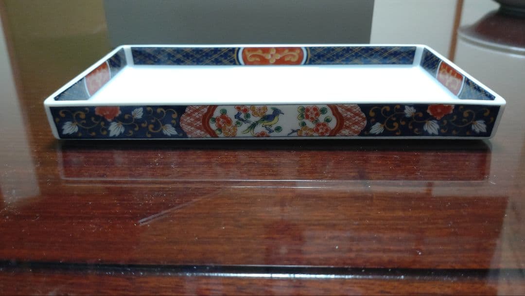 有田焼　長皿揃5枚セット　古伊万里様式色絵