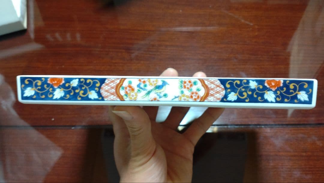 有田焼　長皿揃5枚セット　古伊万里様式色絵