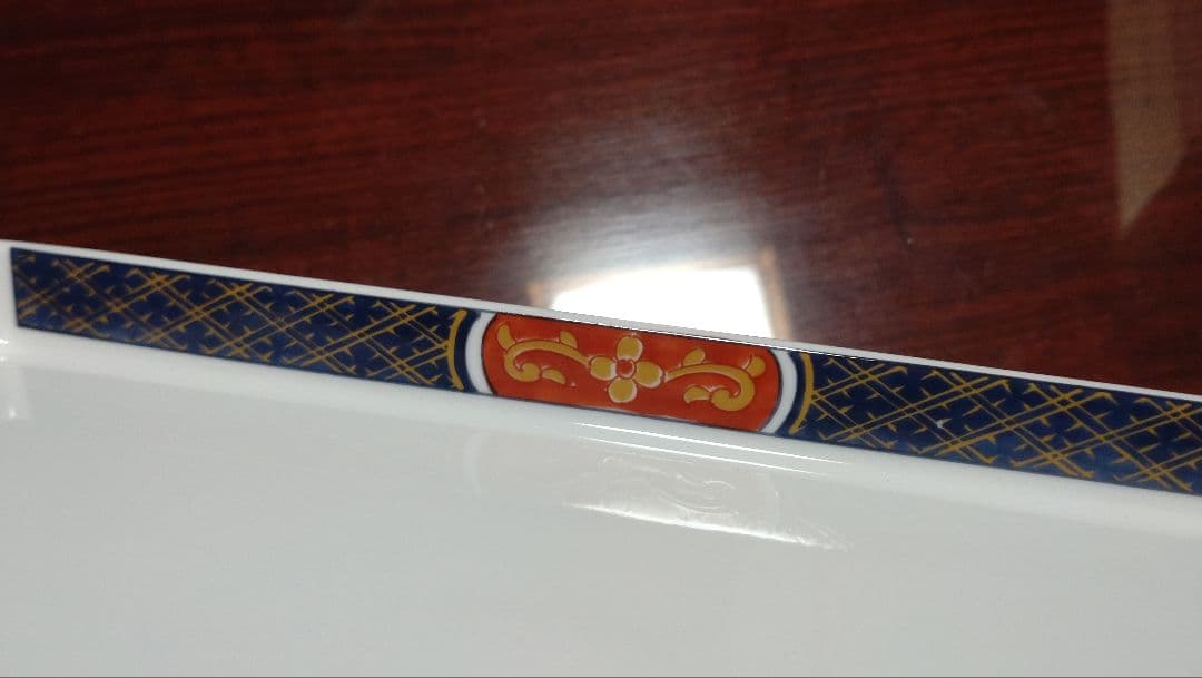 有田焼　長皿揃5枚セット　古伊万里様式色絵