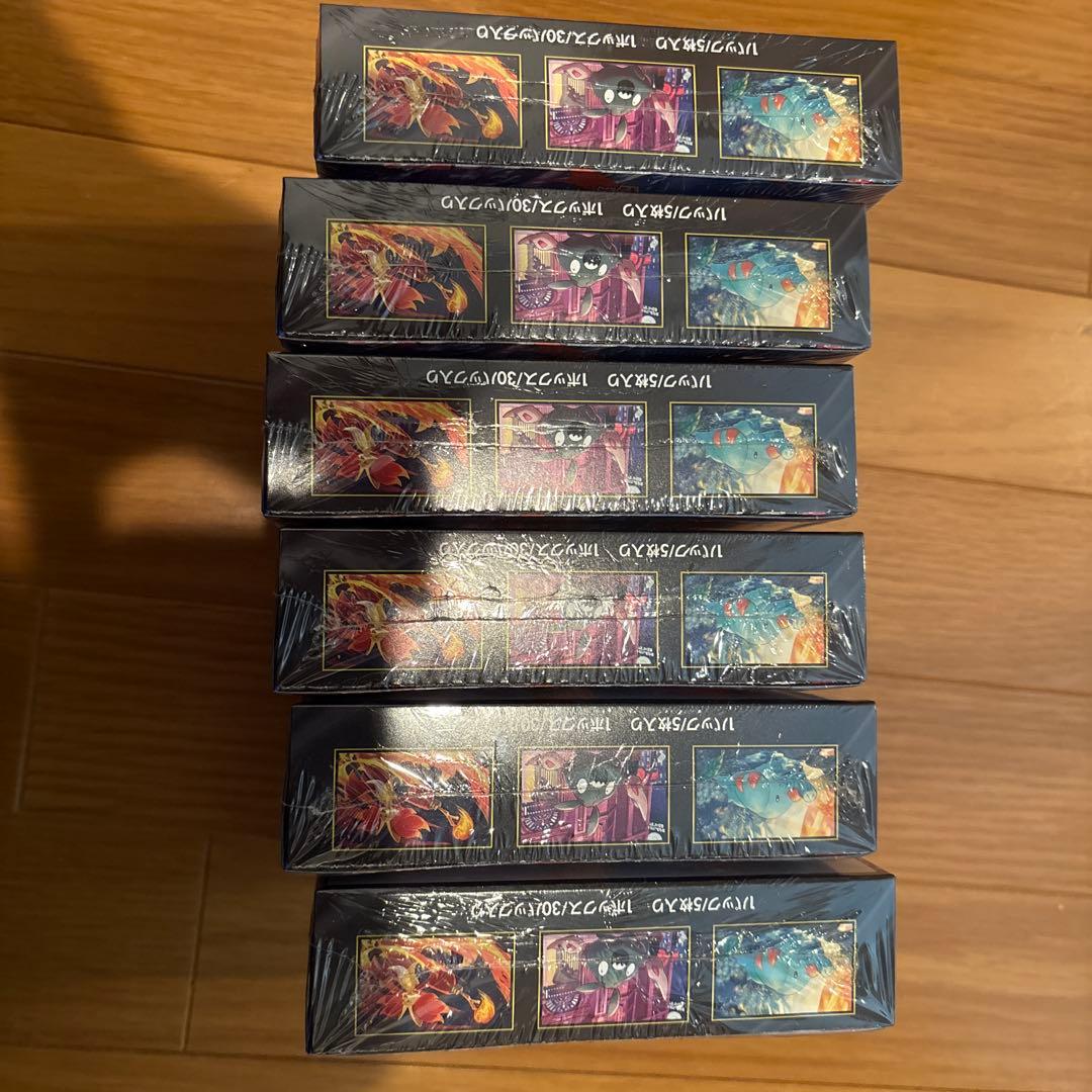 ポケモンカードゲーム　ニンジャスピナー　6BOX シュリンク付き