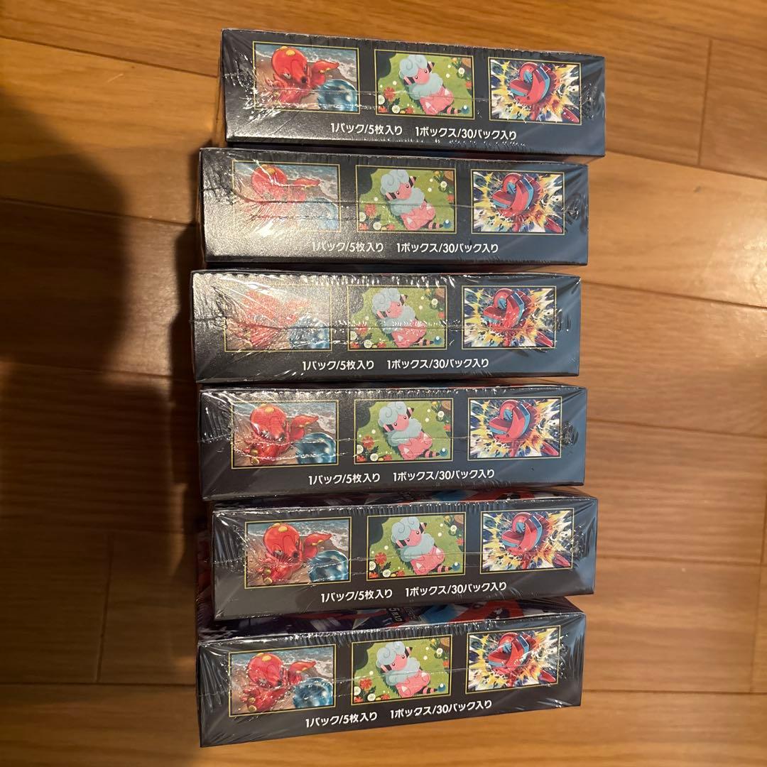 ポケモンカードゲーム　ニンジャスピナー　6BOX シュリンク付き