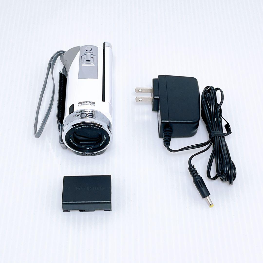 JVC GZ-HM133-W デジタルビデオカメラ JVCケンウッド