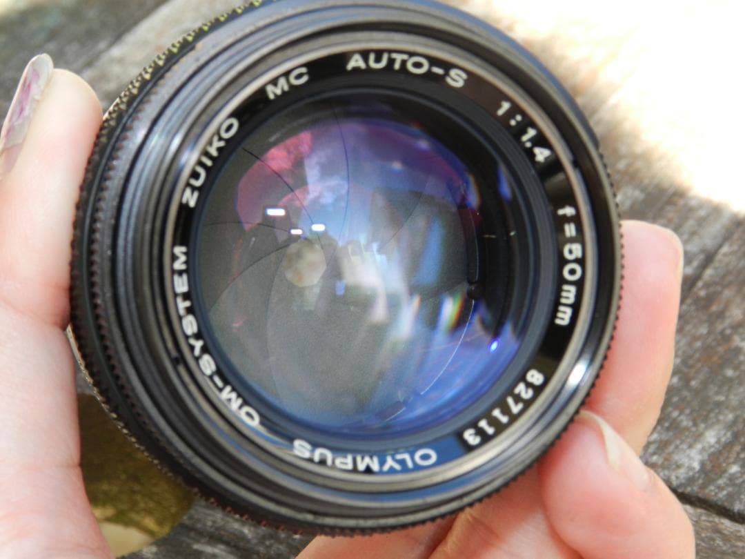 極美品　OM-SYSTEM ZUIKO MC AUTO-S 50mm f/1.4