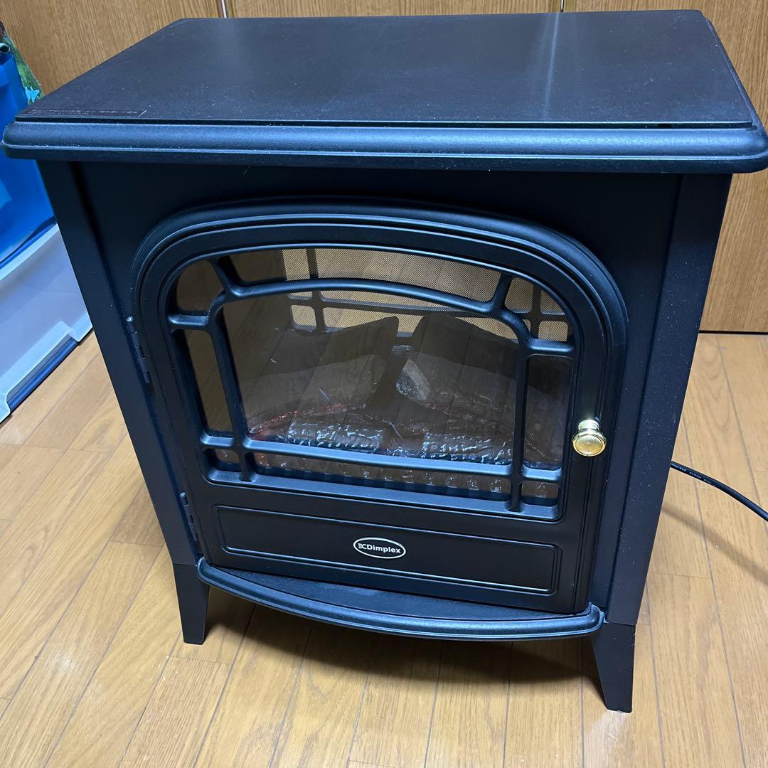 Dimplex マットブラック暖炉型電気ヒーター