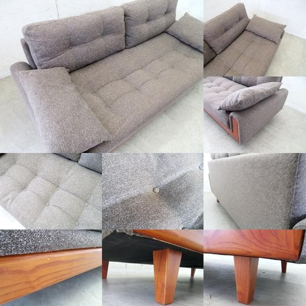 展示品■ACMEアクメファニチャー■ウィンダン■3人掛けソファ■35万■フェザー