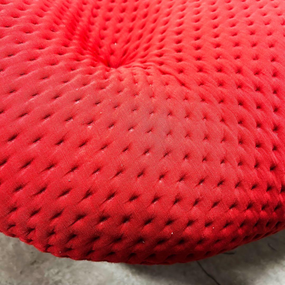 【送料無料】リーンロゼ プルム 2Pソファ レッド MAXI生地！