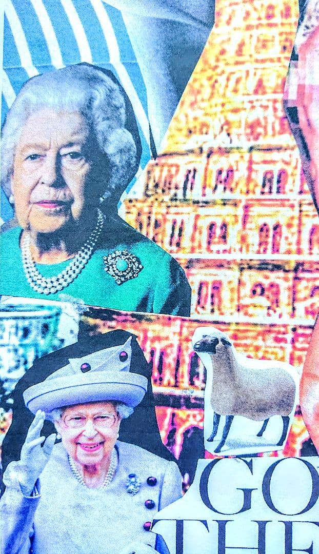 ＃コラージュ エリザベス女王