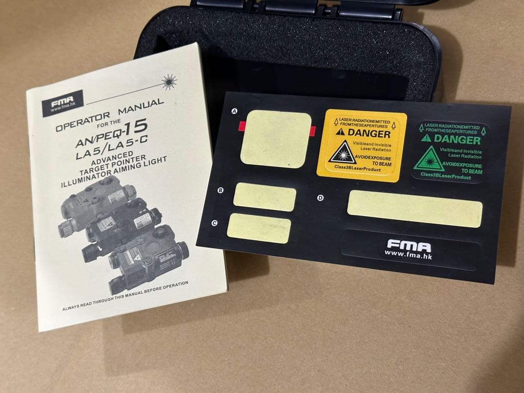 【突然出品終了の場合あり】FMA PEQ-15 FDE ライトモジュール