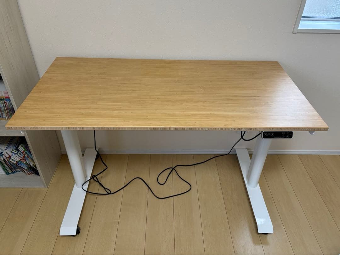 FLEXISPOT E8W bamboo 1206セット 天板60×120cm