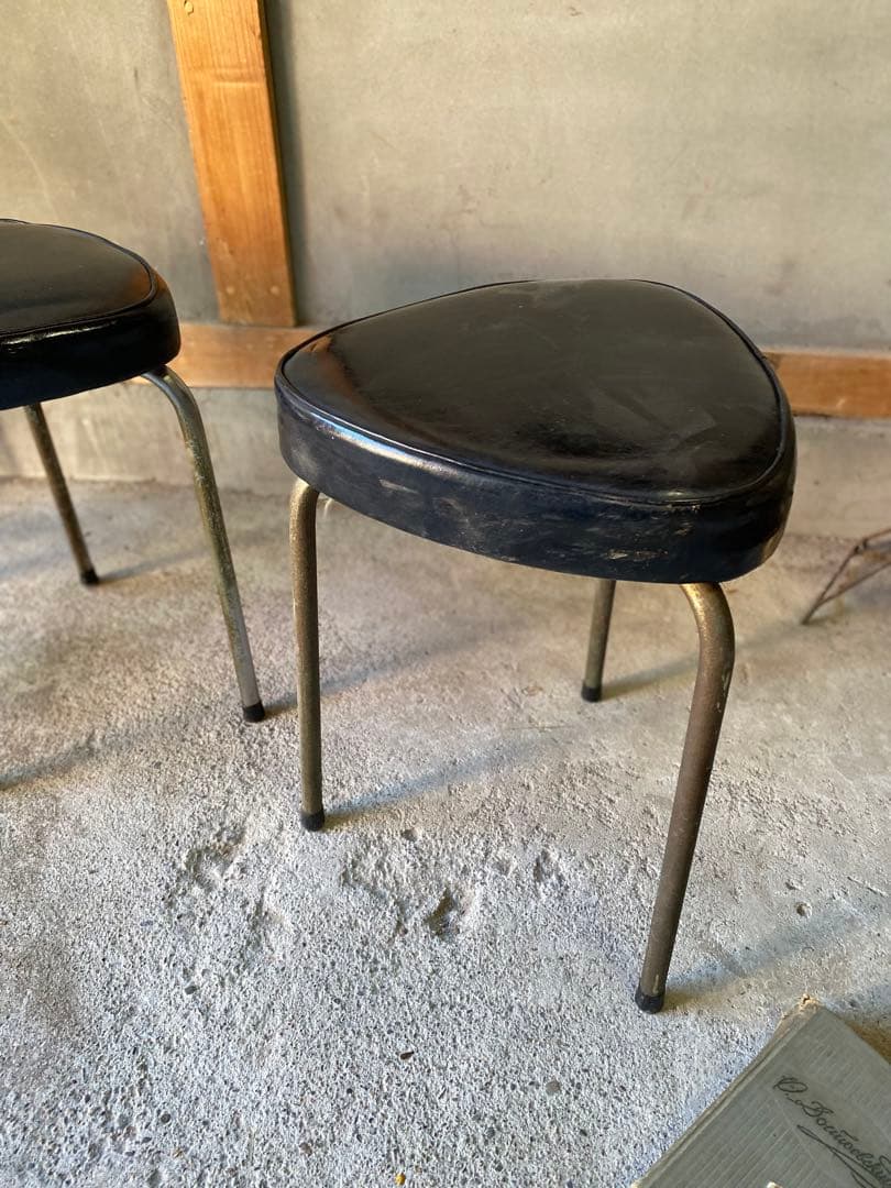 ビンテージ スツール2脚セット