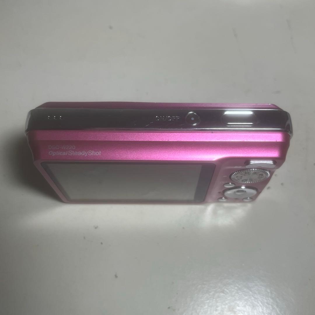 SONY Cybershot DSC-W220 デジカメ ピンク