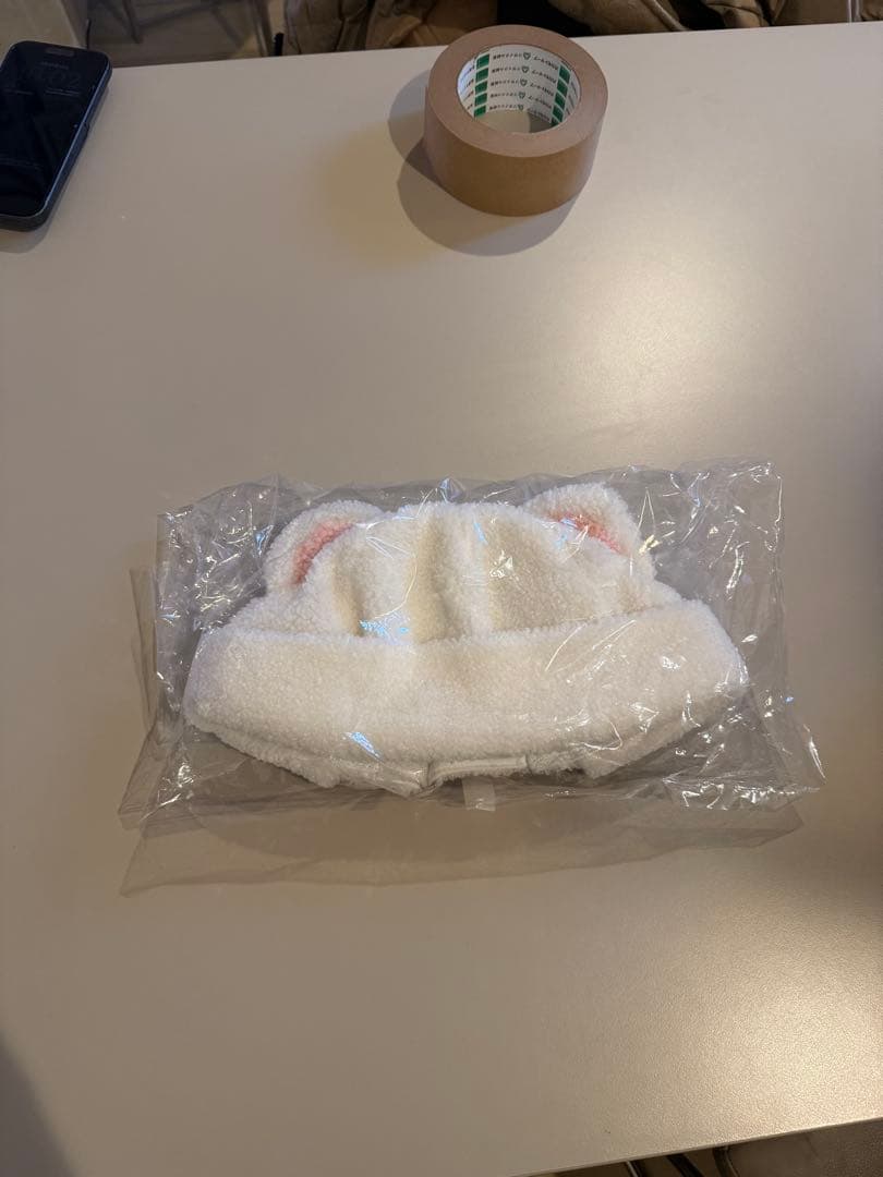 straykids Hyunjin ジニレット ボアキャップ、うちわセット