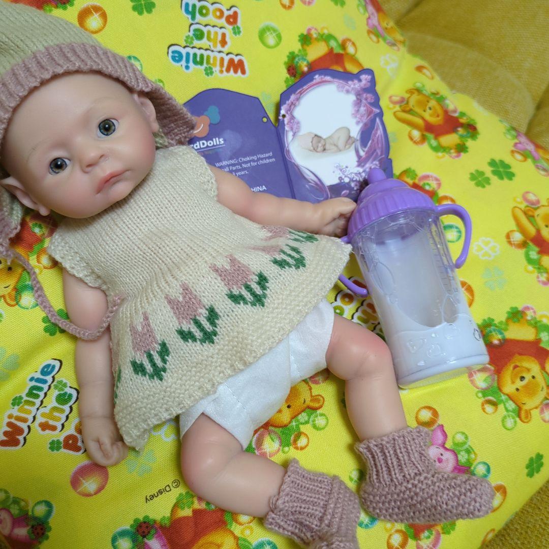 リボーンドール フルシリコン クリクリお目々が可愛い女の子＆ねんねの女の子