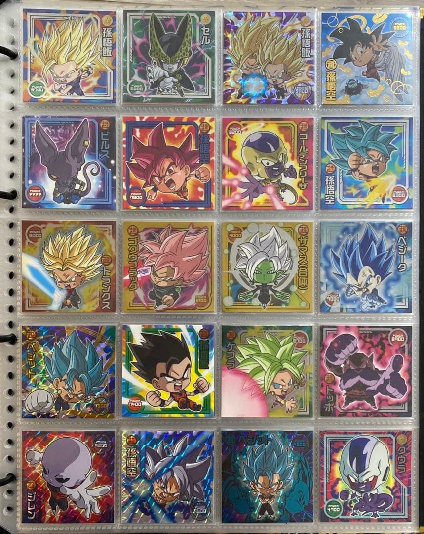 【早い者勝ち】ドラゴンボール 超戦士 シール ウエハース コンプ セット