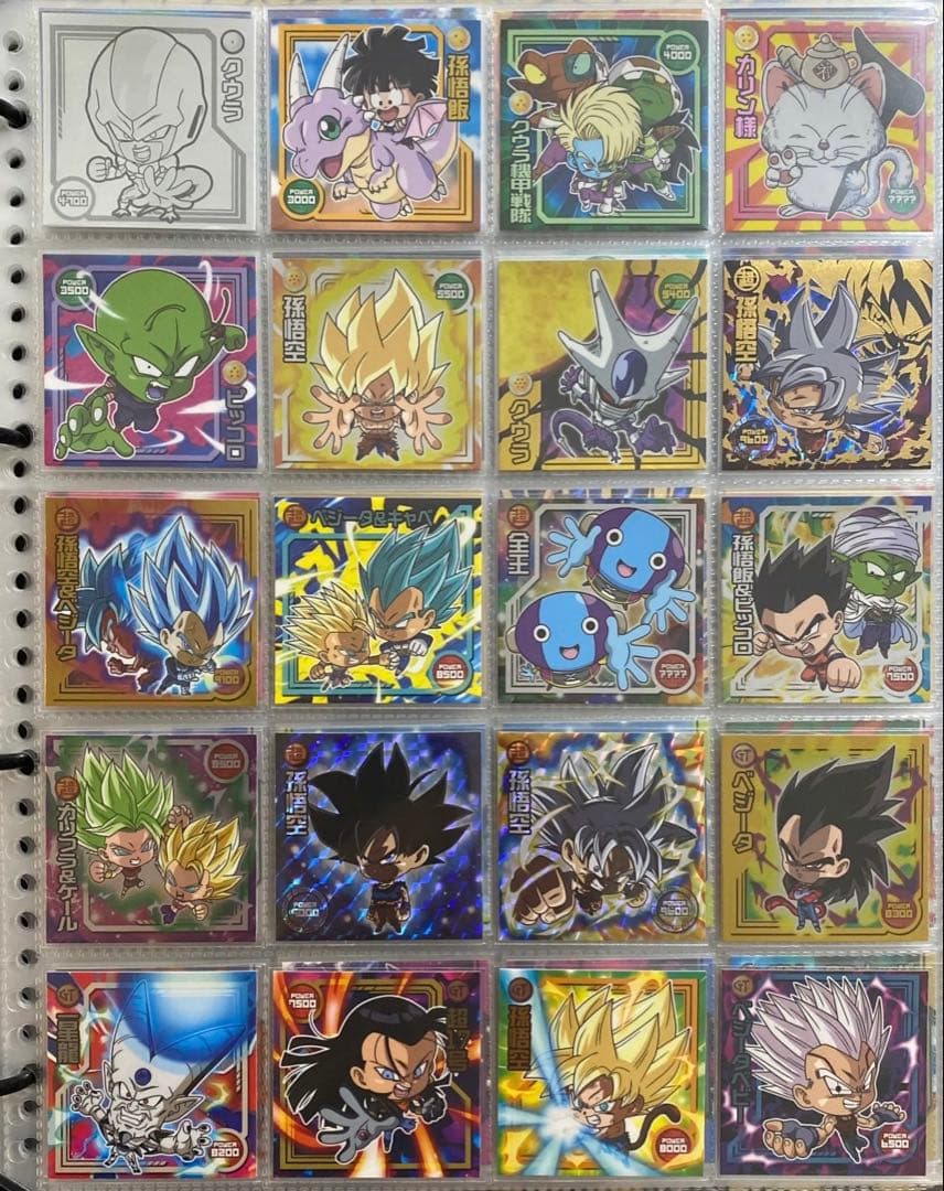 【早い者勝ち】ドラゴンボール 超戦士 シール ウエハース コンプ セット