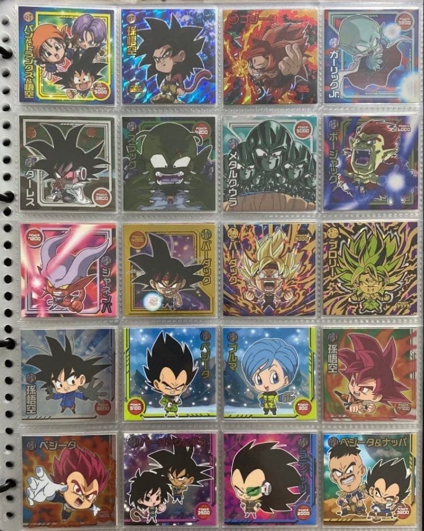 【早い者勝ち】ドラゴンボール 超戦士 シール ウエハース コンプ セット