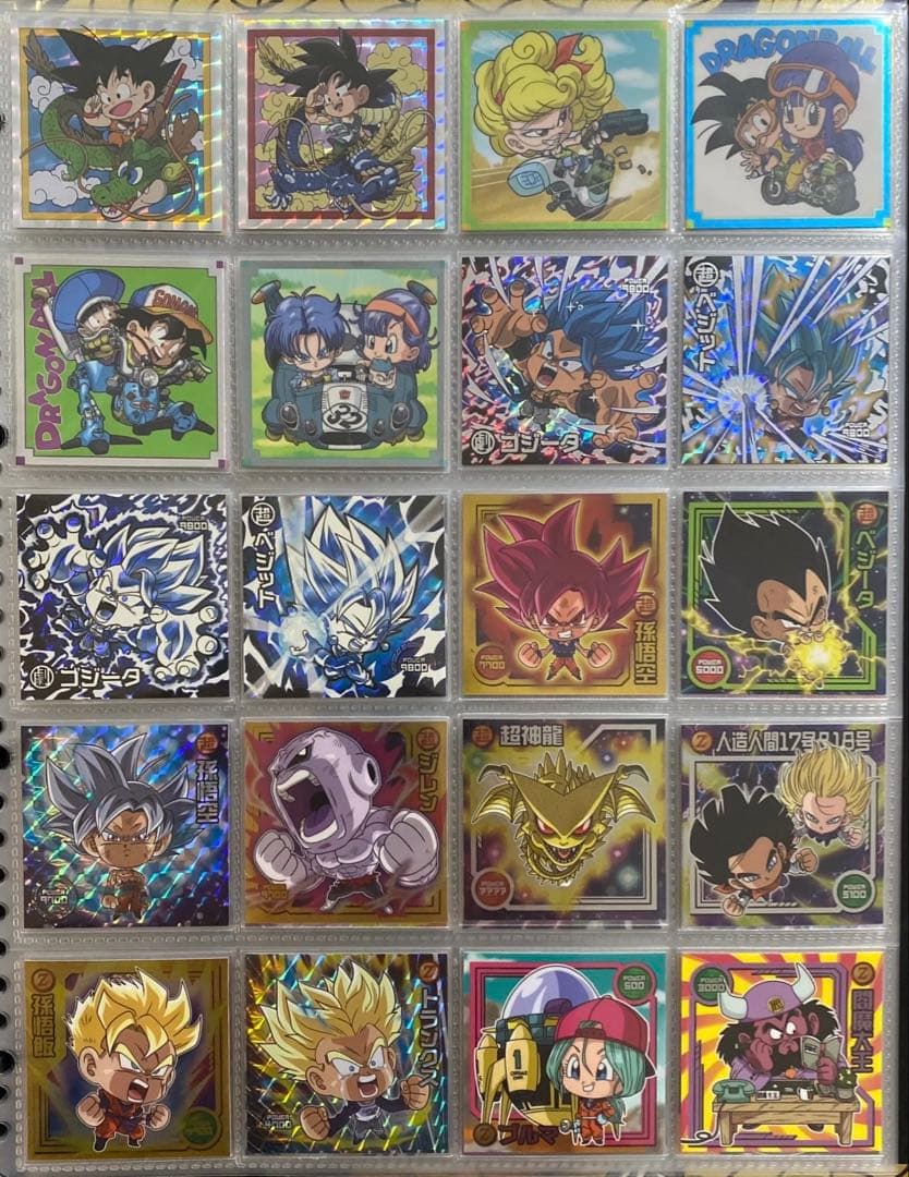 【早い者勝ち】ドラゴンボール 超戦士 シール ウエハース コンプ セット