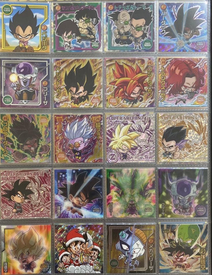 【早い者勝ち】ドラゴンボール 超戦士 シール ウエハース コンプ セット