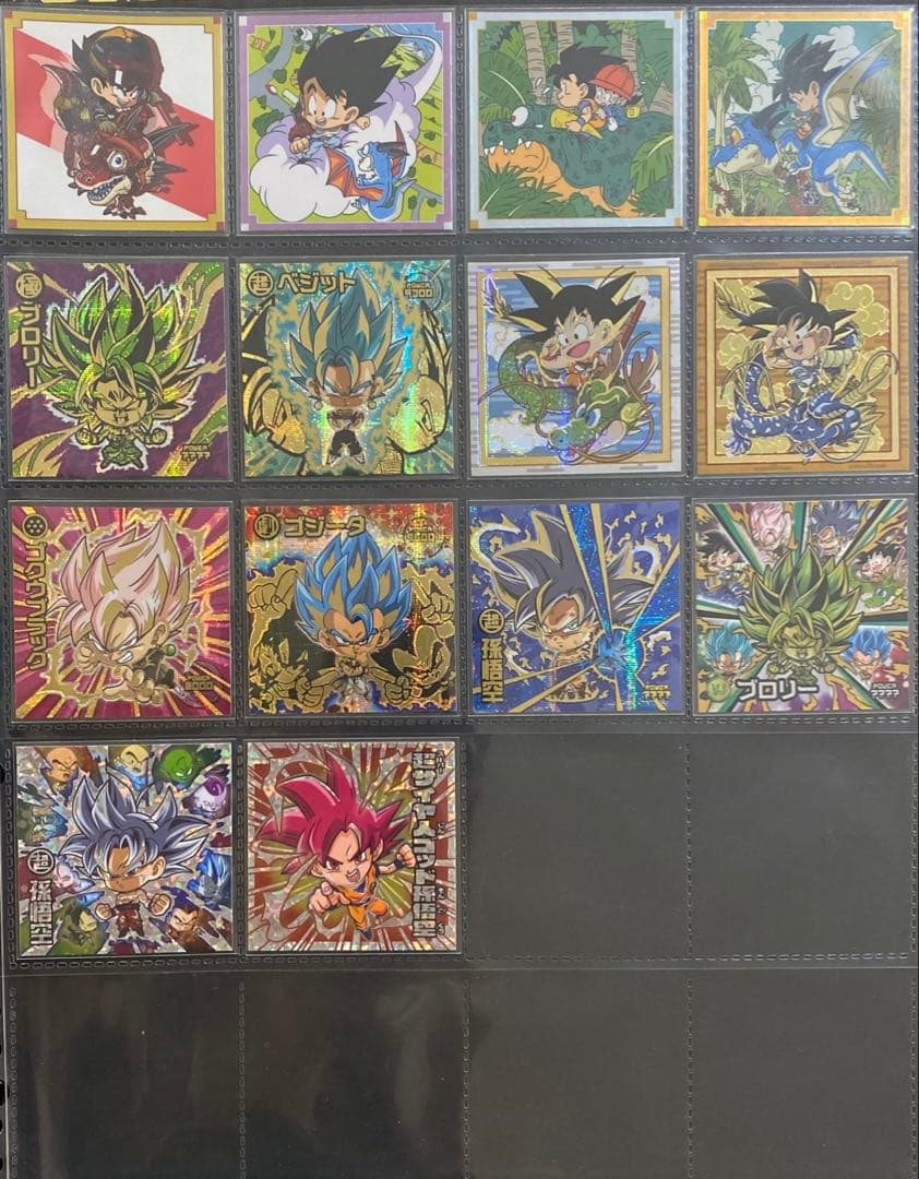 【早い者勝ち】ドラゴンボール 超戦士 シール ウエハース コンプ セット