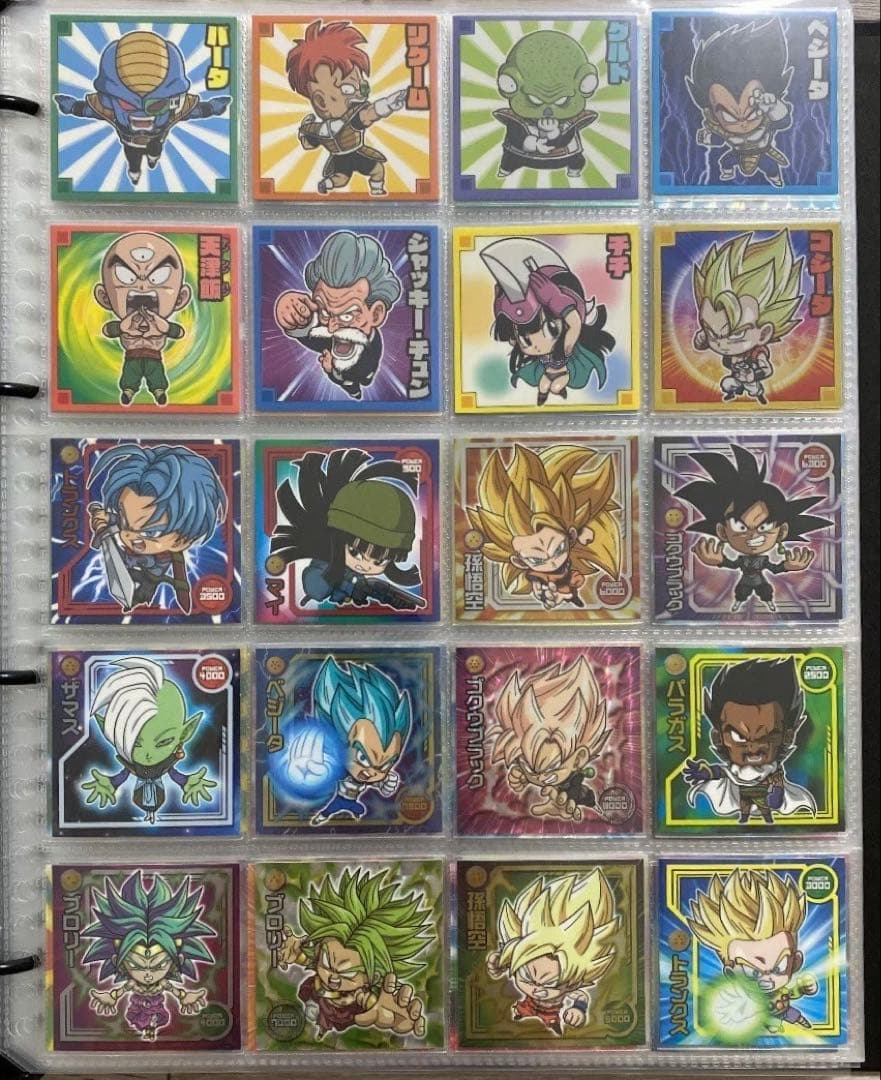 【早い者勝ち】ドラゴンボール 超戦士 シール ウエハース コンプ セット