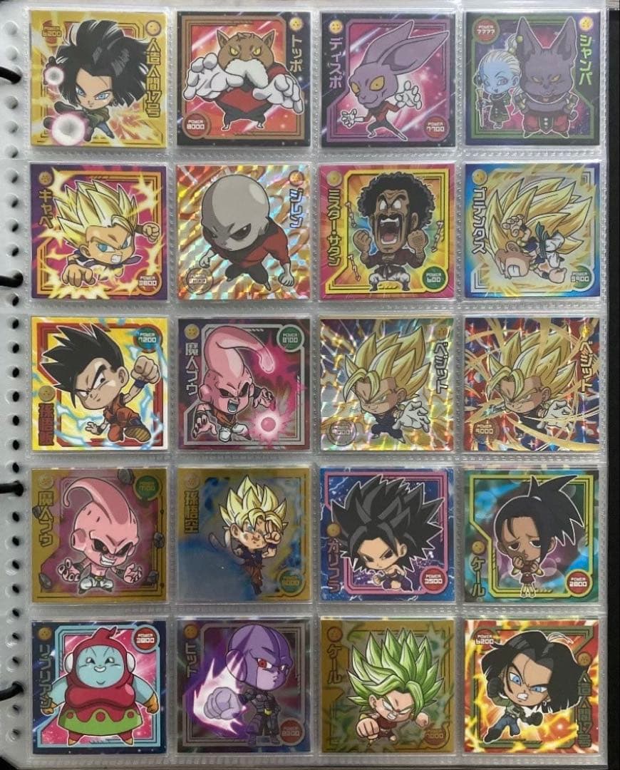 【早い者勝ち】ドラゴンボール 超戦士 シール ウエハース コンプ セット